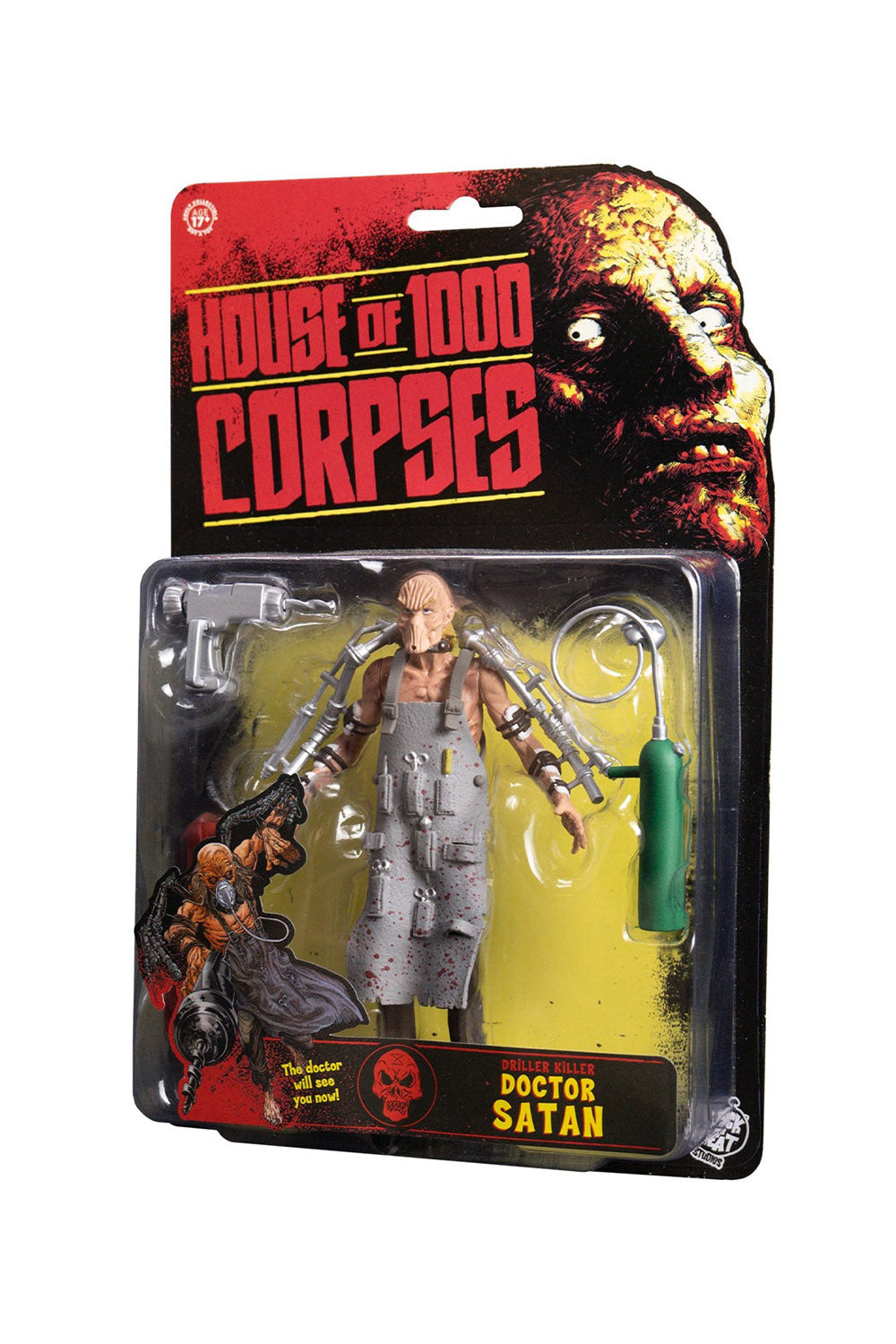 collectible doctor satan from house of 1,000 corpses movie action figure toy