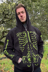 mens skeleton hoodie