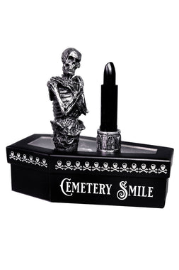 Cemetery Smile Lipstick - Romeo [VILLAIN BLACK]