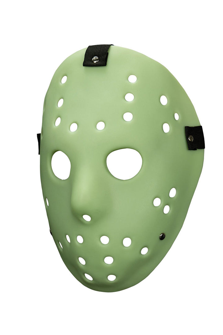 glow in the dark hockey halloween mask 