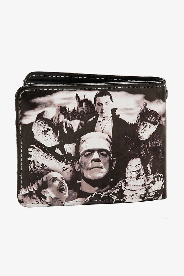 Horror Monster Collage Bifold Wallet - bags & wallets - VampireFreaks - Rock Rebel