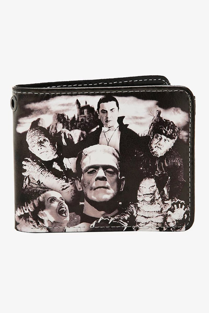 Horror Monster Collage Bifold Wallet - bags & wallets - VampireFreaks - Rock Rebel