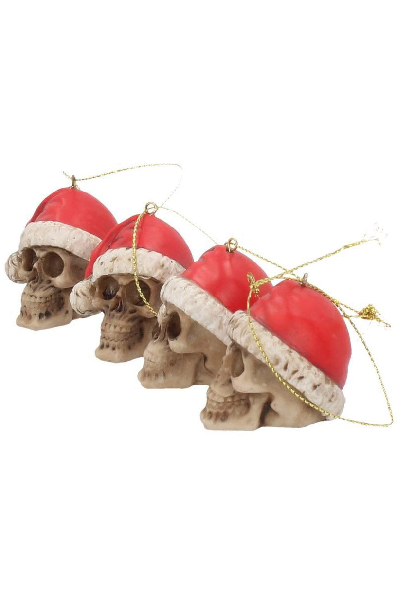 skull christmas tree ornaments