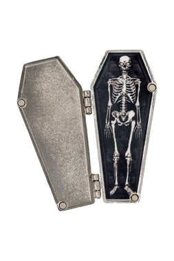 Dead Inside Coffin Enamel Pin