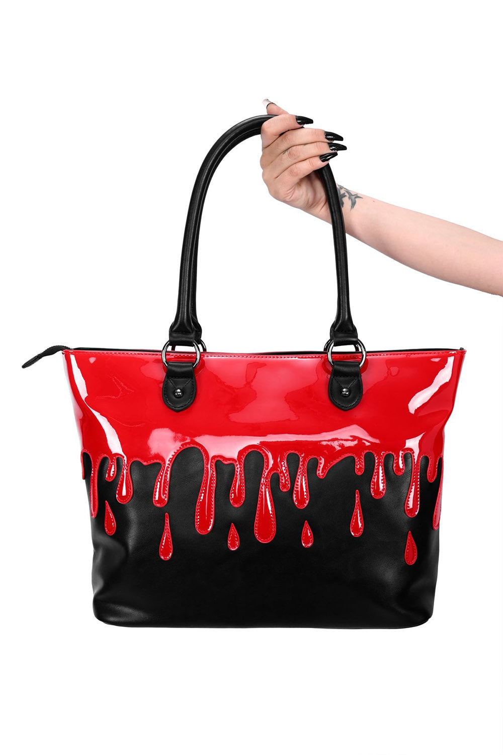 blood drip gothic horror purse by foxblood