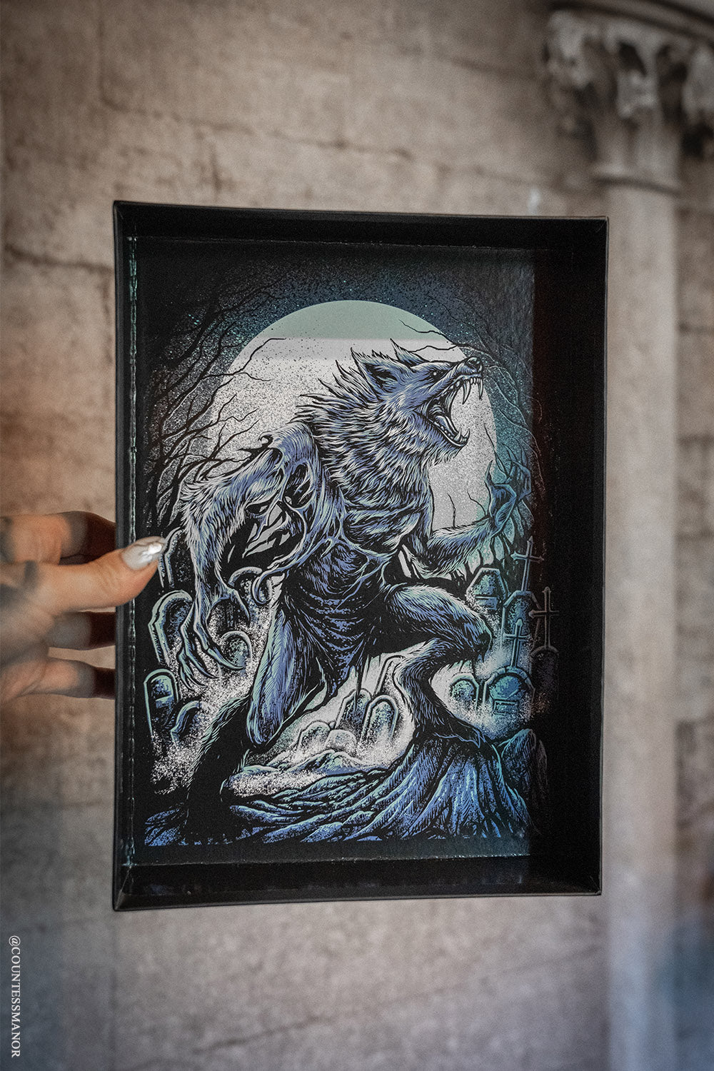 Blue Blood Werewolf Jigsaw Puzzle