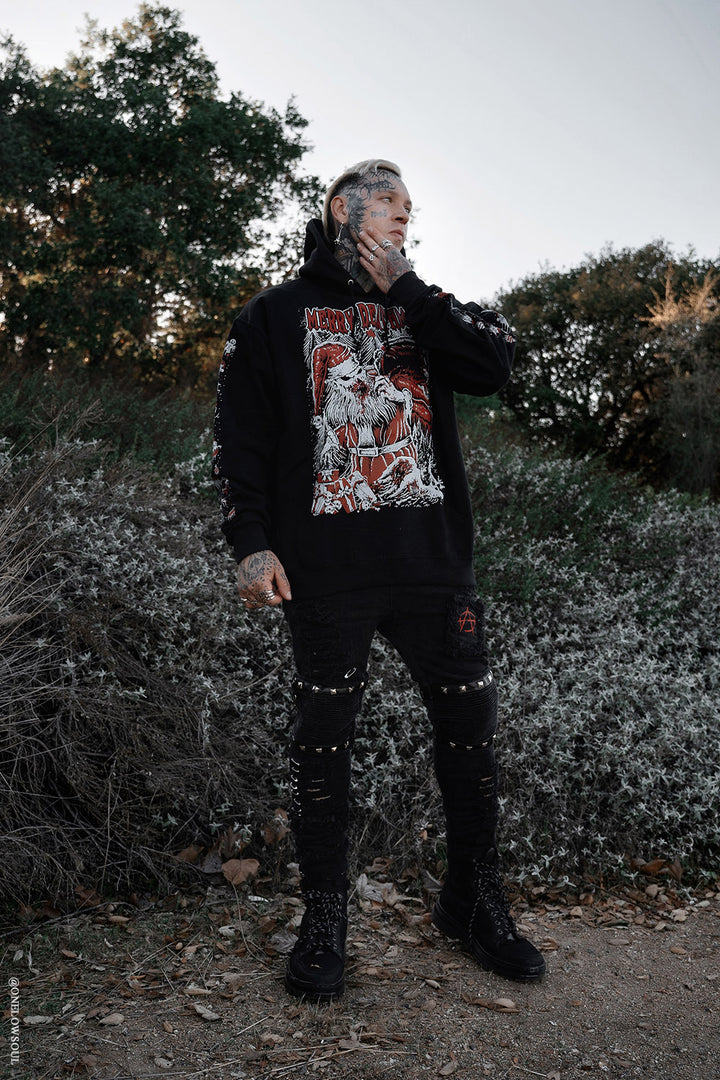 bad santa claus sweater for xmas