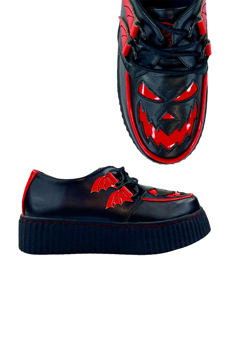 Krypt Scary Jack Creepers [BLACK/RED]