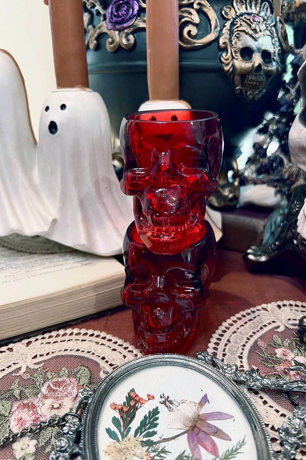 Skull Shot Glass [BLOOD RED]
