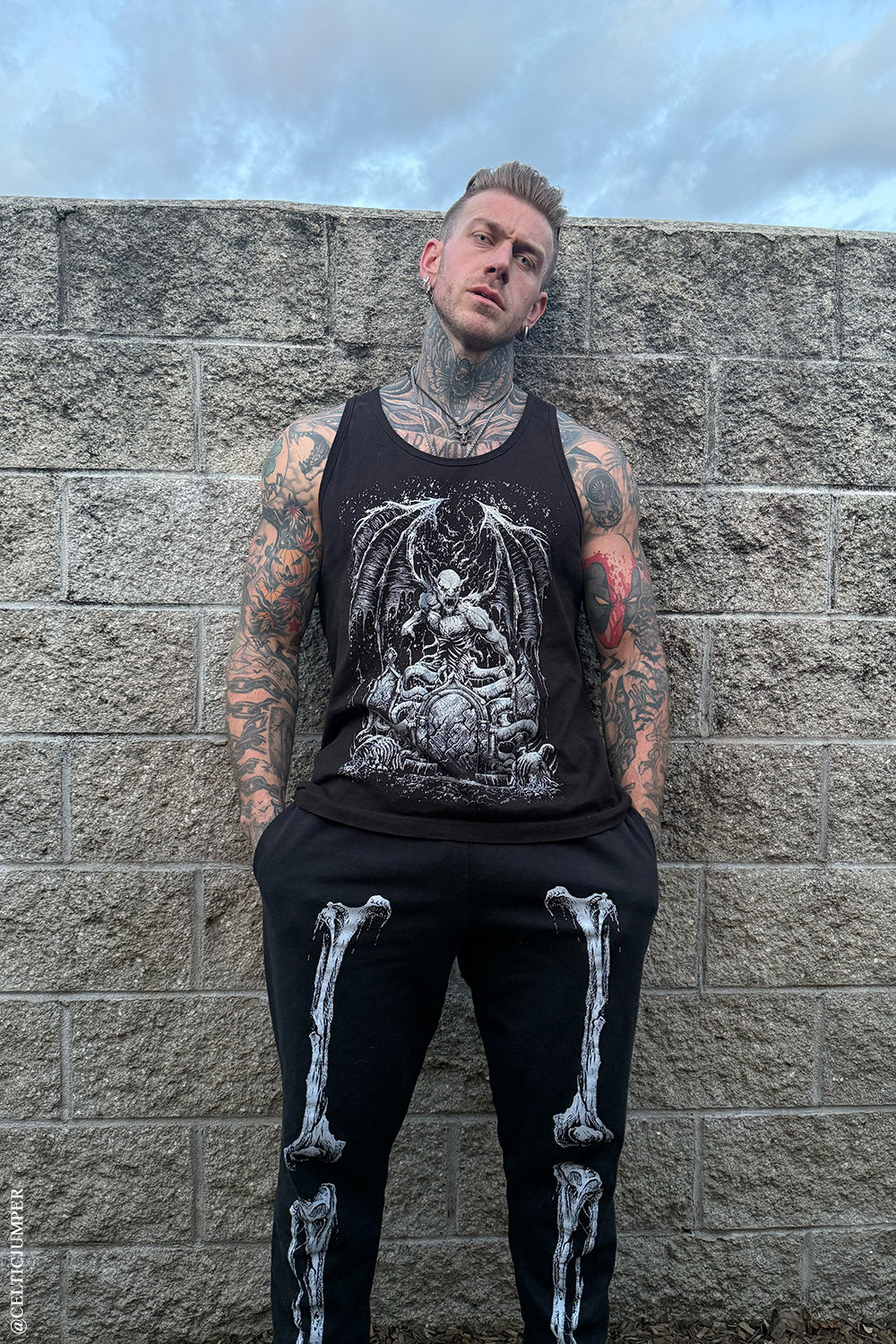 mens tattoo clothing