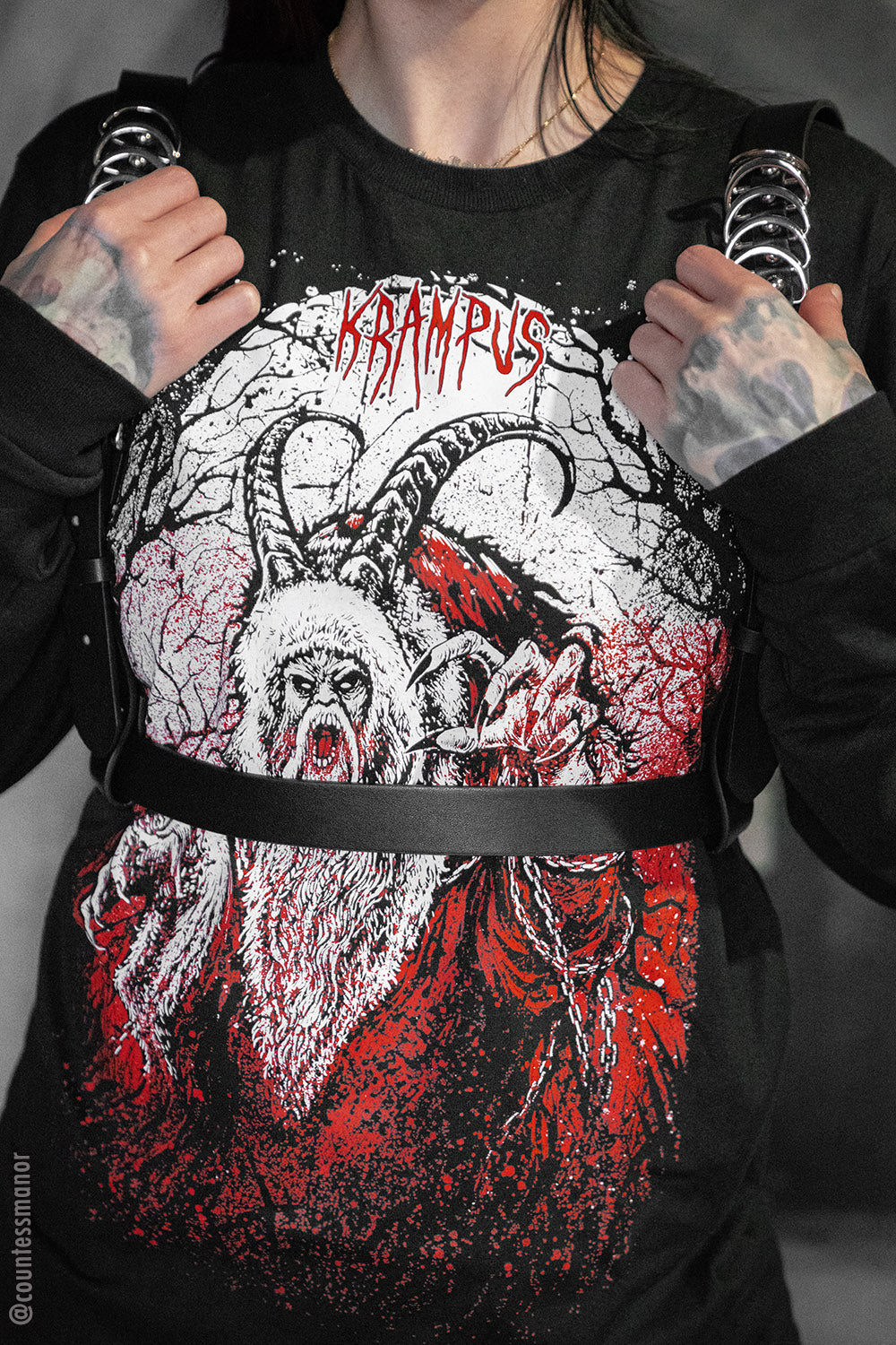 Naughty List Krampus Tee [Multiple Styles Available]