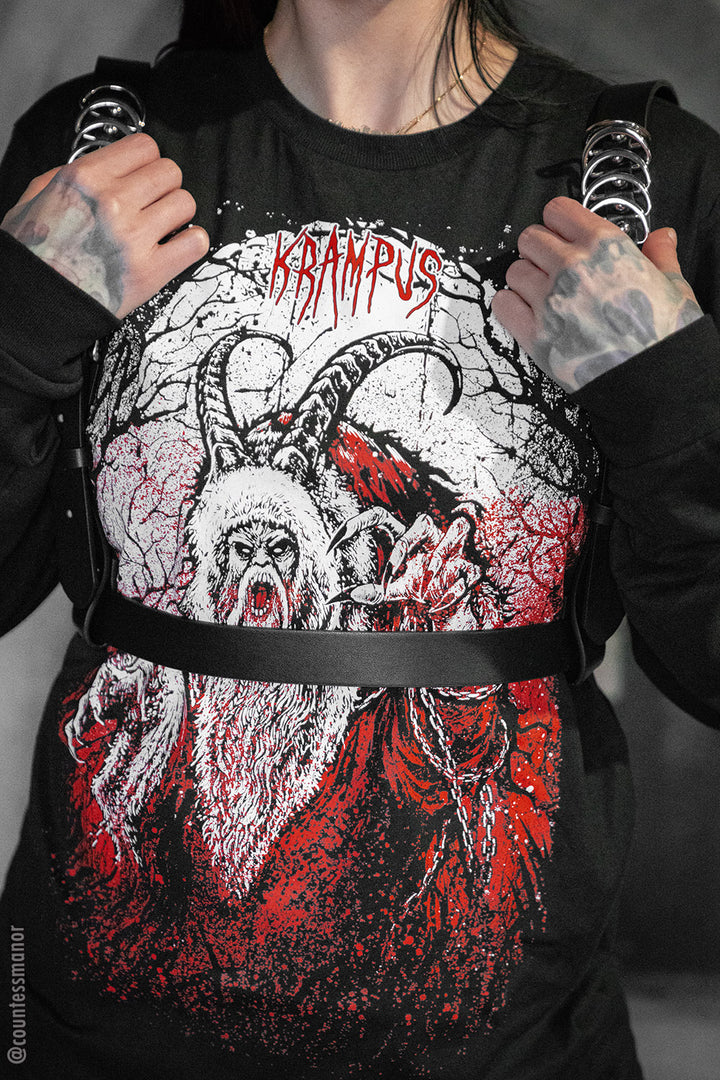 Naughty List Krampus-T-Shirt [mehrere Stile verfügbar]