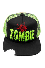Zombie Bite Sublimation Baseball Hat