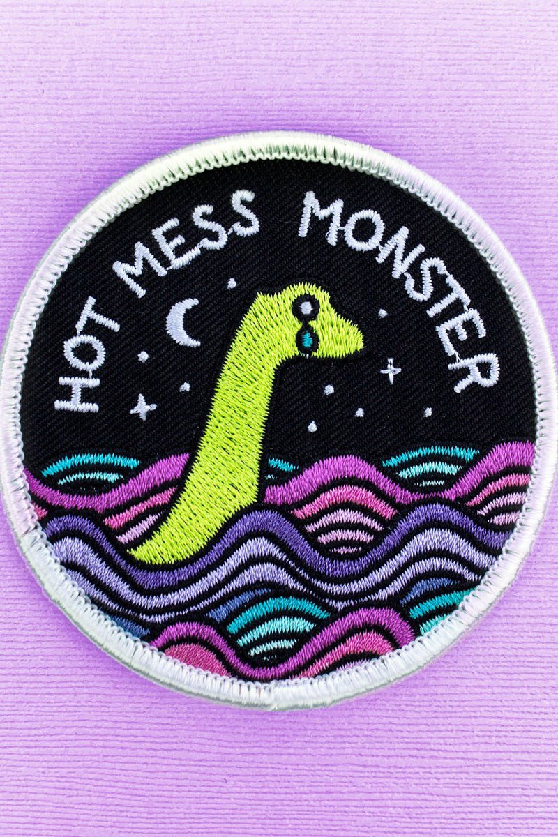 Hot Mess Monster Patch - pins & patches - VampireFreaks - Band of Weirdos