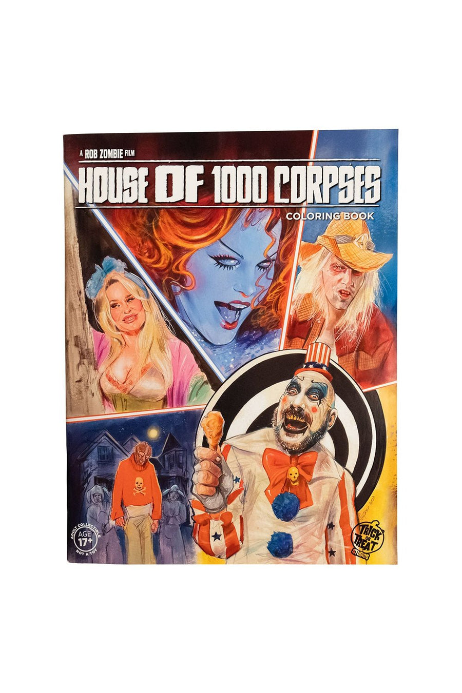House of 1000 Corpses Coloring Book - stationery - VampireFreaks - Trick or Treat Studios