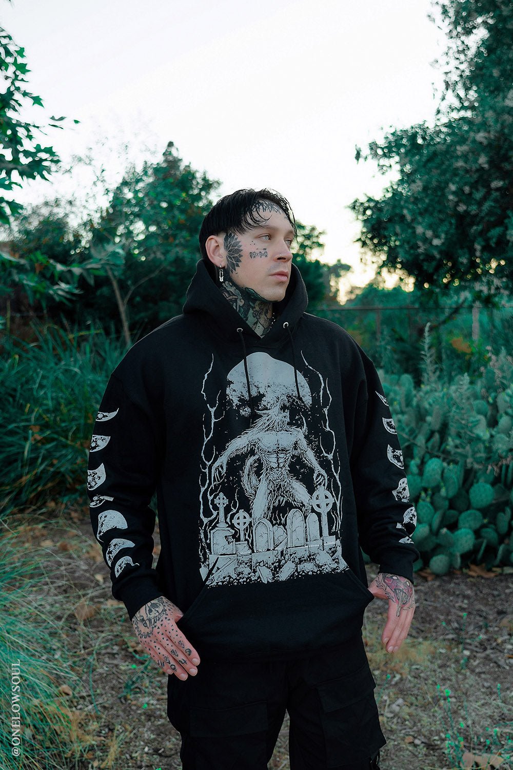 Howl at the Moon Werewolf Hoodie [Zipper or Pullover] - mens outerwear - VampireFreaks - VampireFreaks