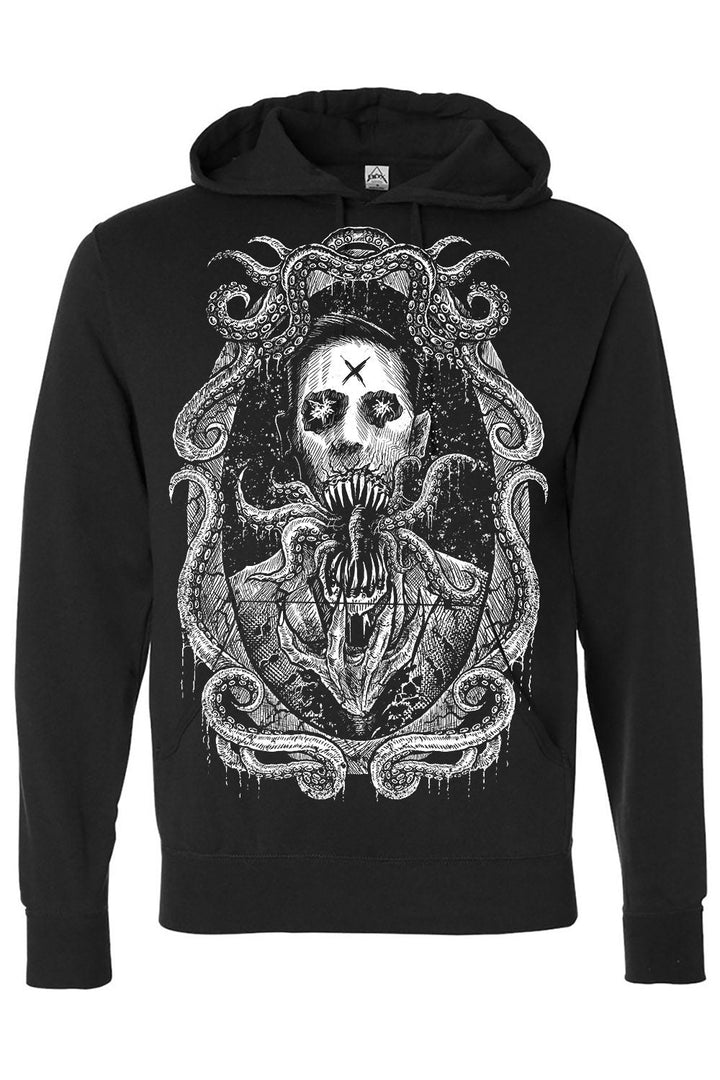 H.P. Lovecraft Hoodie [Zipper or Pullover] - mens outerwear - VampireFreaks - VampireFreaks