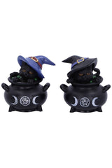 Hubble and Bubble Cauldron Figurines - toys - VampireFreaks - Nemesis Now