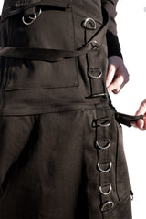 punk d-ring skirt