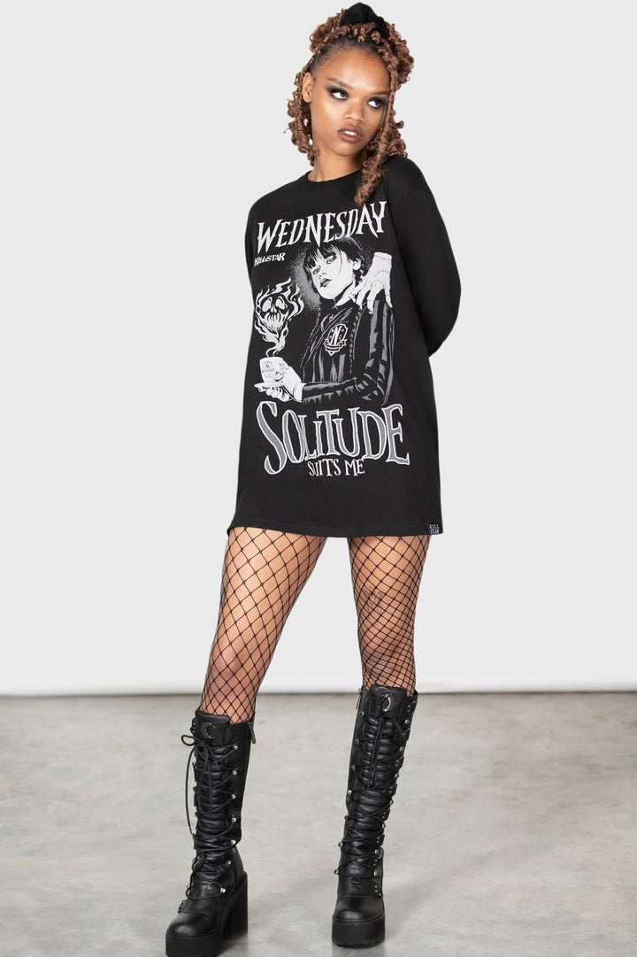 I Don't Do Tears Long Sleeve Top - womens tops - VampireFreaks - Killstar