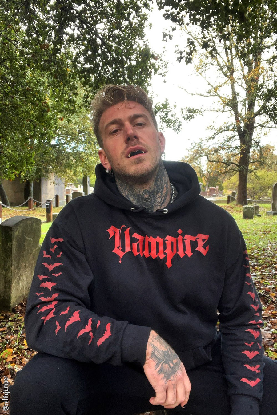 I'm a Vampire Hoodie [Zipper or Pullover] - mens outerwear - VampireFreaks - VampireFreaks