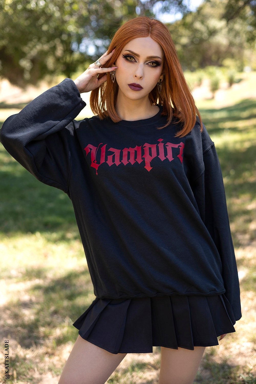 I'm a Vampire Sweatshirt - mens outerwear - VampireFreaks - VampireFreaks