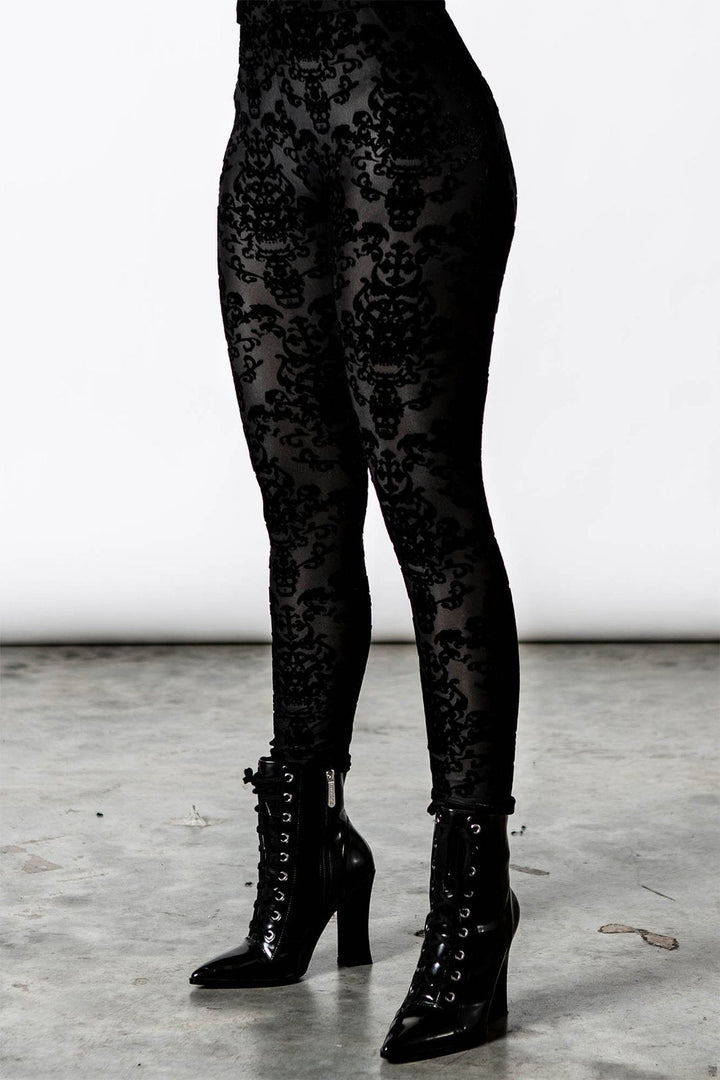 I'm Strange Leggings - womens bottoms - VampireFreaks - Killstar