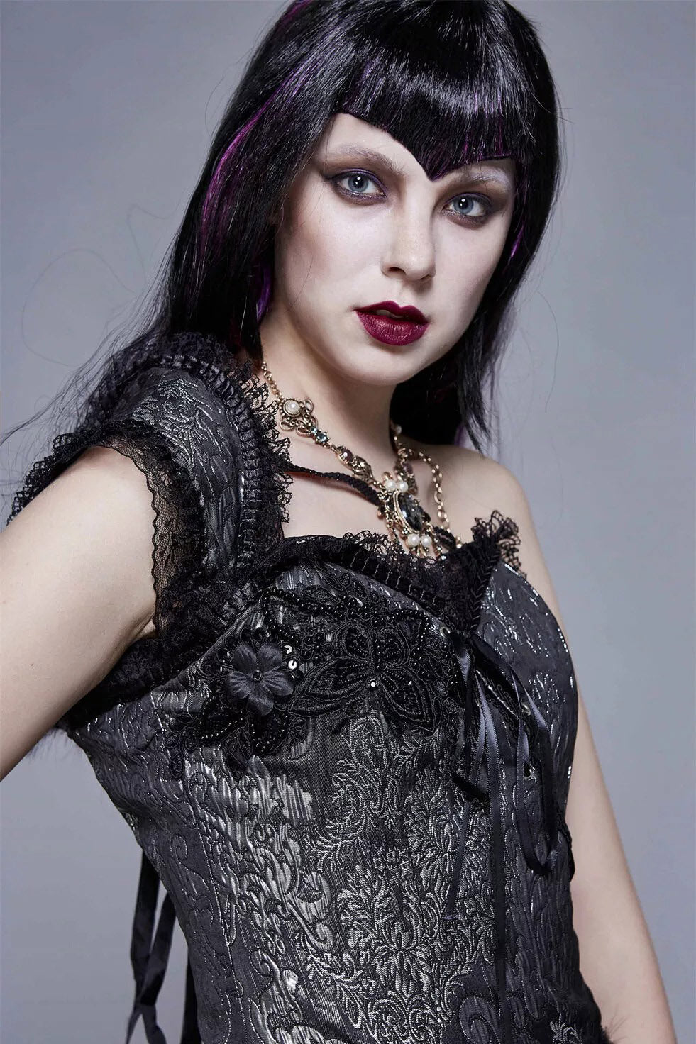 Immortal Victorian Goth Necklace - jewelry - VampireFreaks - Devil Fashion