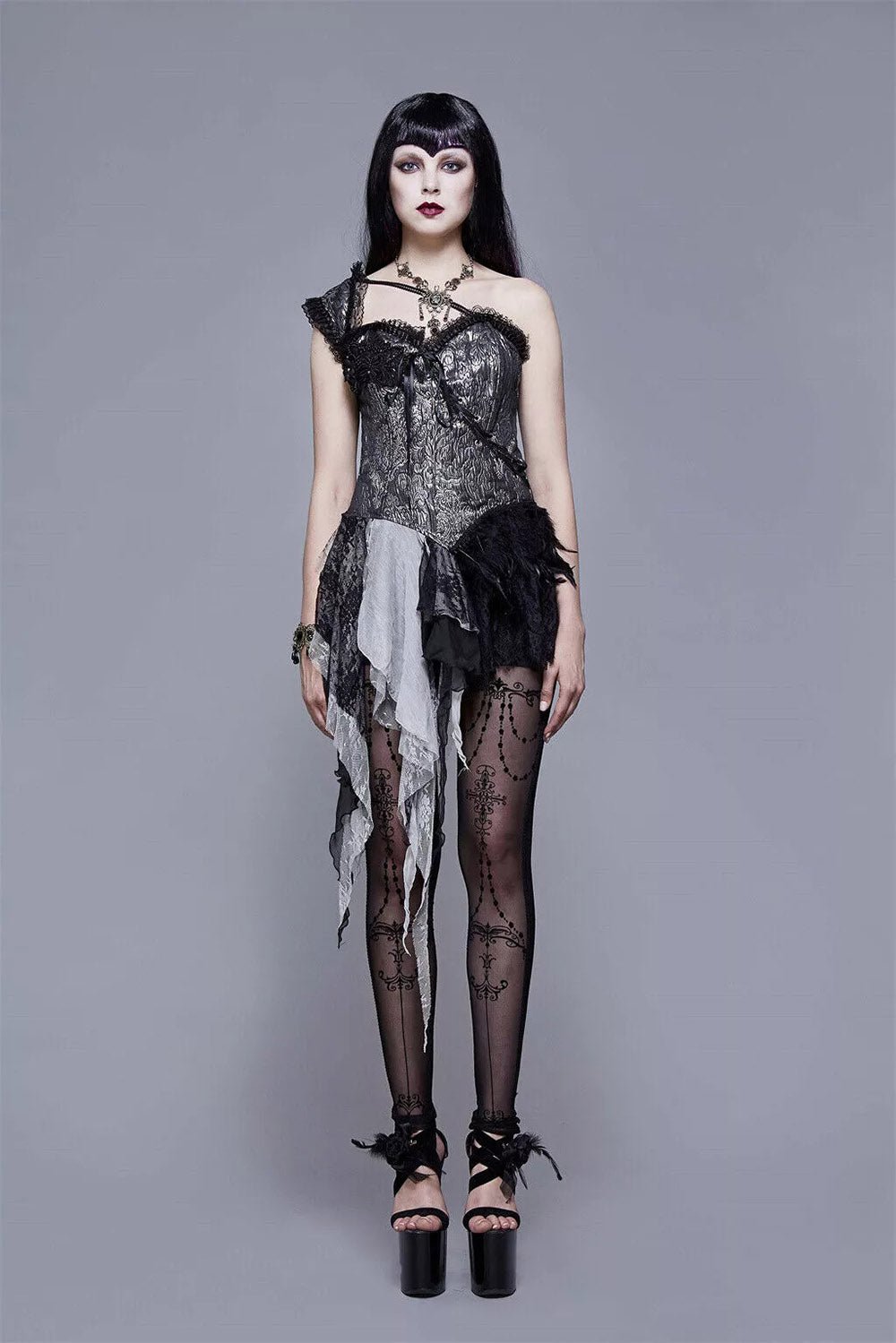 Immortal Victorian Goth Necklace - jewelry - VampireFreaks - Devil Fashion