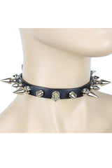 Impaled in Hell Spiked Collar - chokers - VampireFreaks - Funk Plus