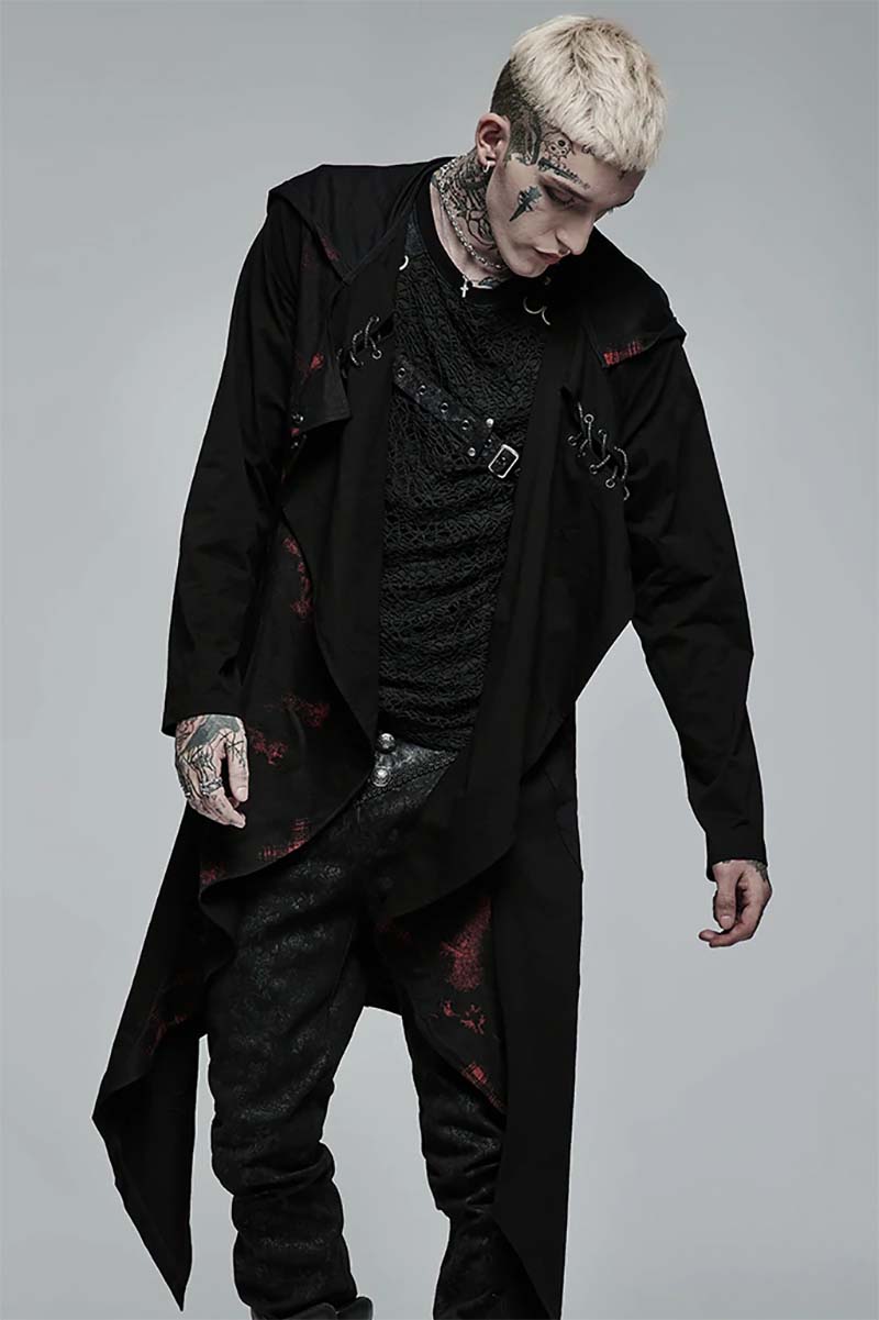 In Cold Blood Coat - mens outerwear - VampireFreaks - Punk Rave