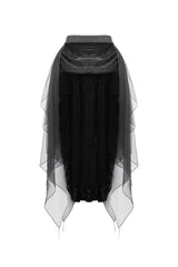 In Mourning Gothic Bustle Skirt - skirts - VampireFreaks - Dark In Love