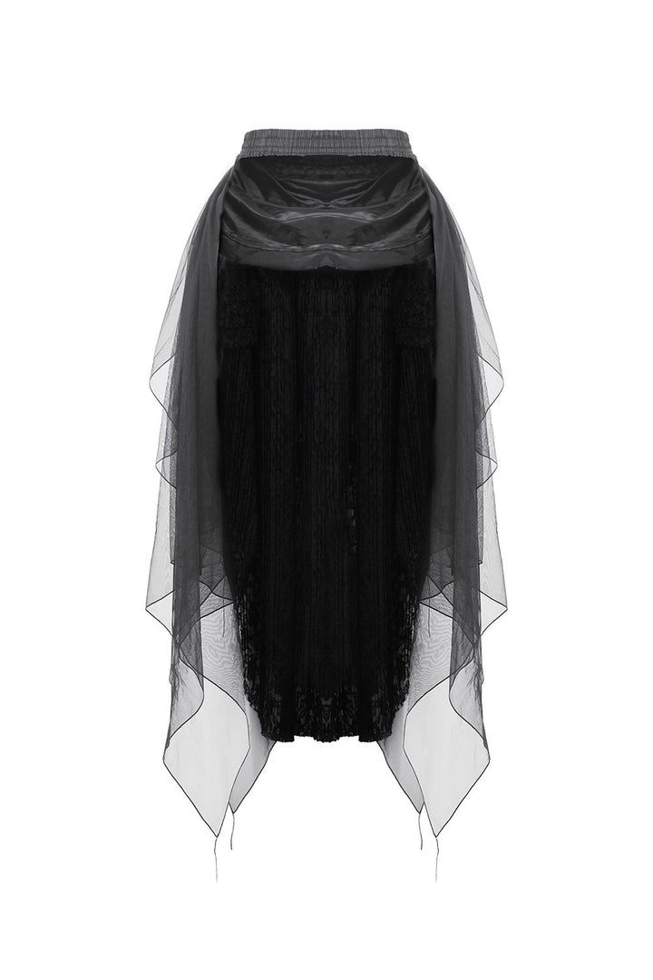 In Mourning Gothic Bustle Skirt - skirts - VampireFreaks - Dark In Love