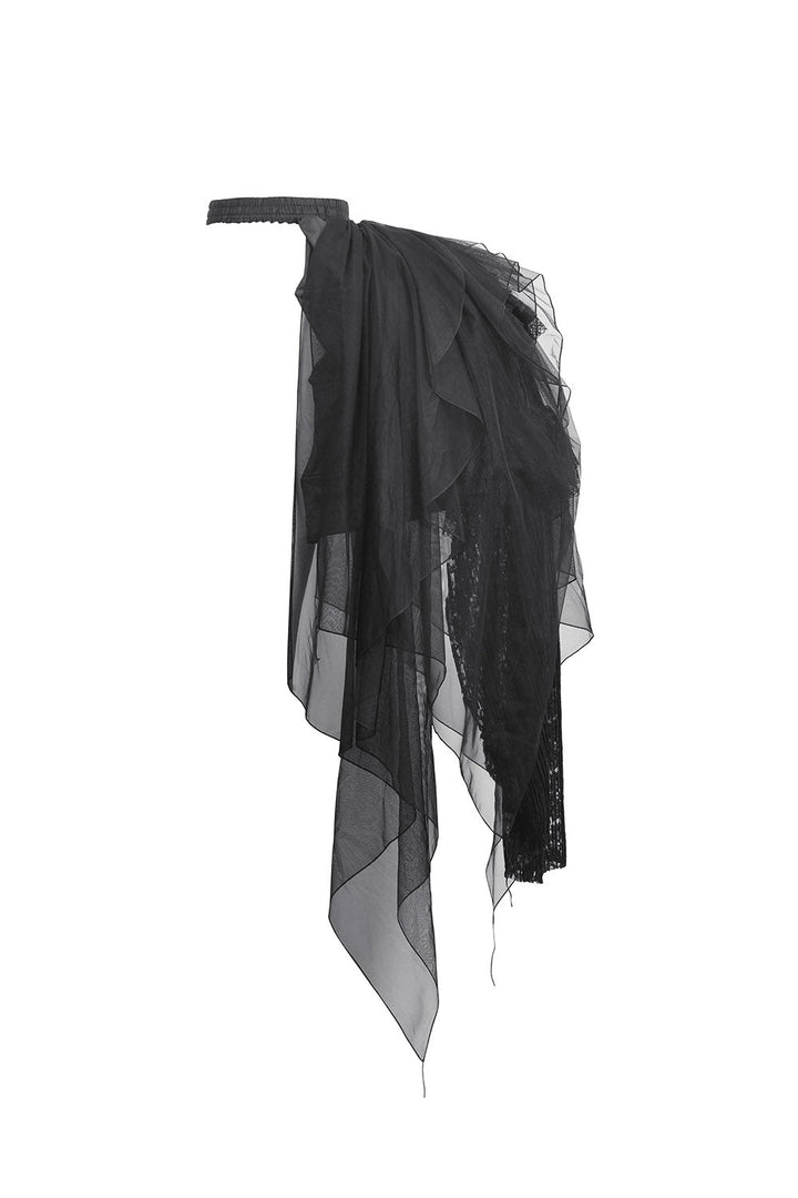 In Mourning Gothic Bustle Skirt - skirts - VampireFreaks - Dark In Love