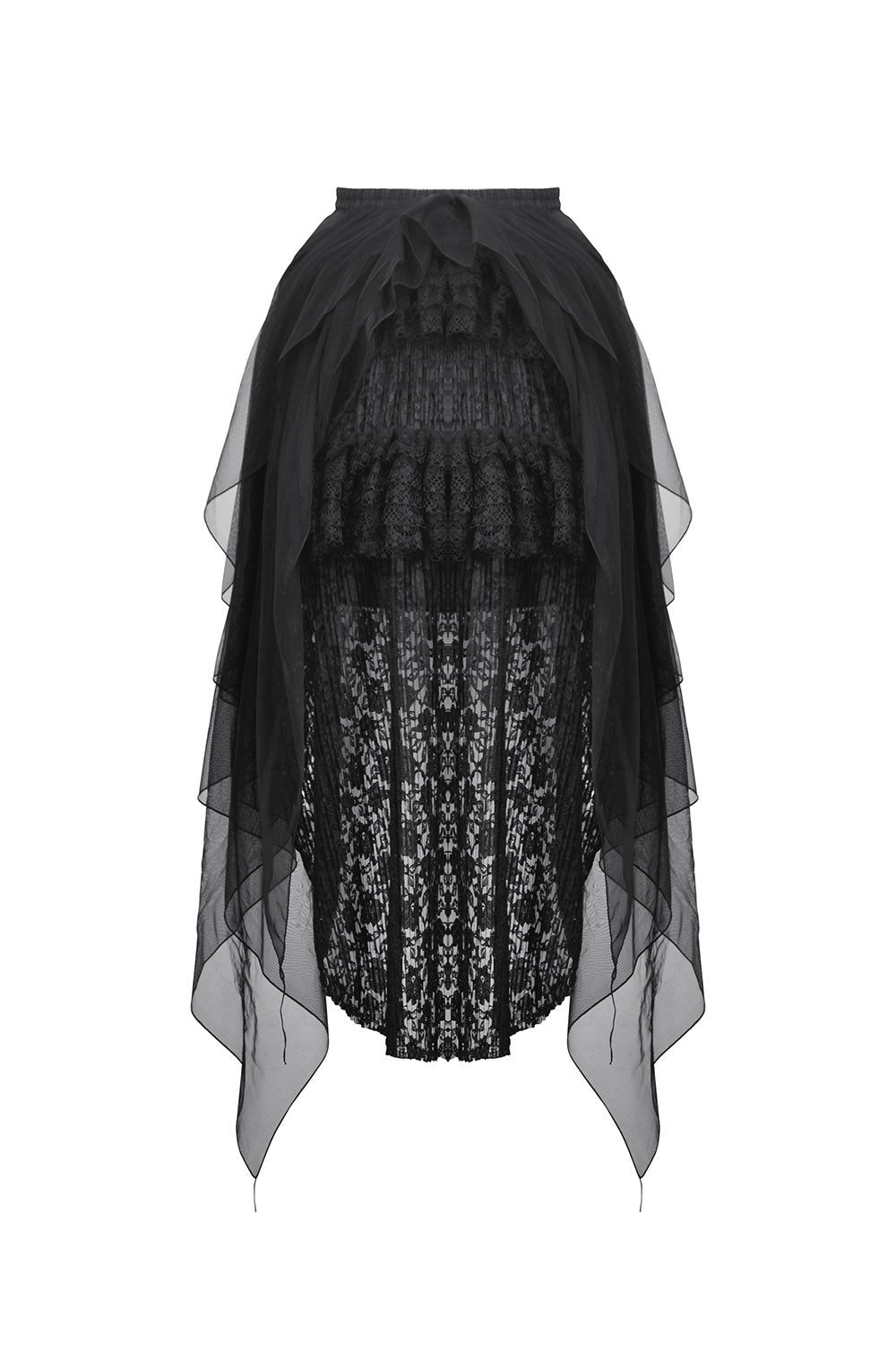 In Mourning Gothic Bustle Skirt - skirts - VampireFreaks - Dark In Love