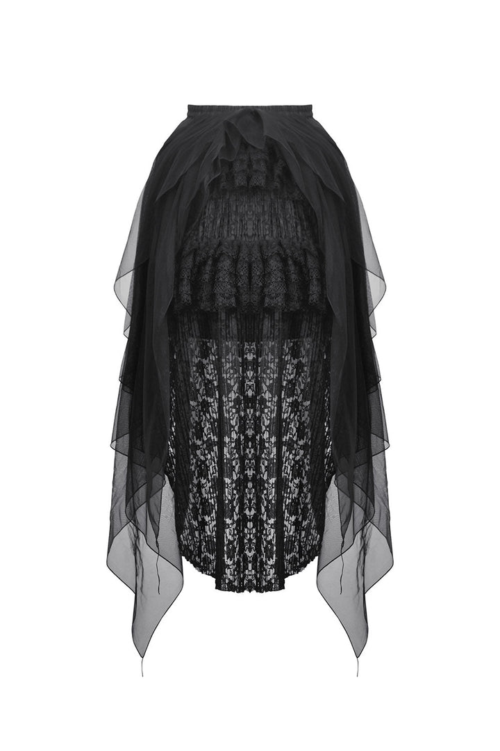 In Mourning Gothic Bustle Skirt - skirts - VampireFreaks - Dark In Love