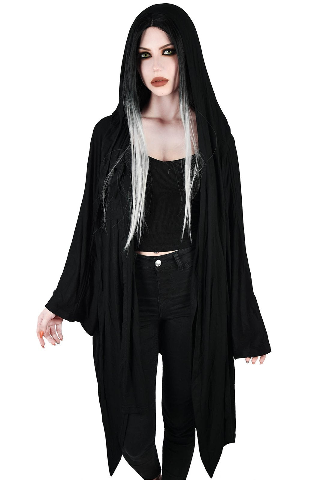 In The Shadows Cloak - womens outerwear - VampireFreaks - Killstar