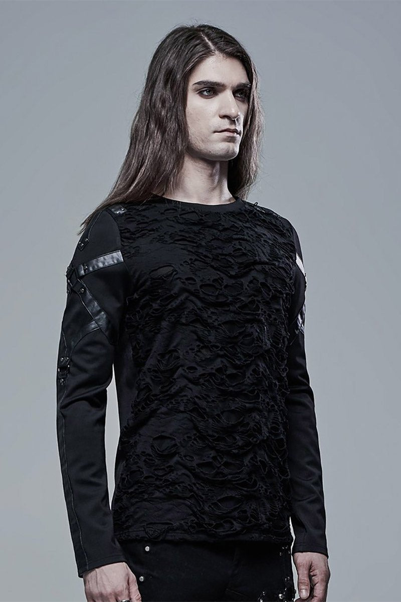 Incinerate Shredded Long Sleeve Tee