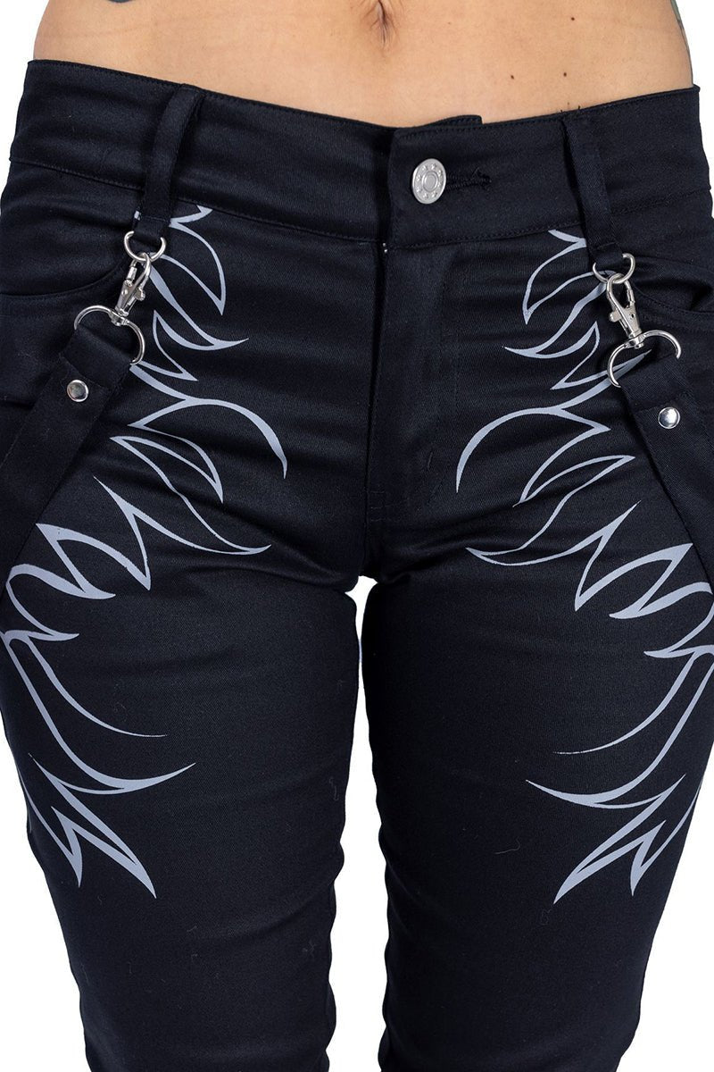 Inferno Pants - womens bottoms - VampireFreaks - Poizen Industries