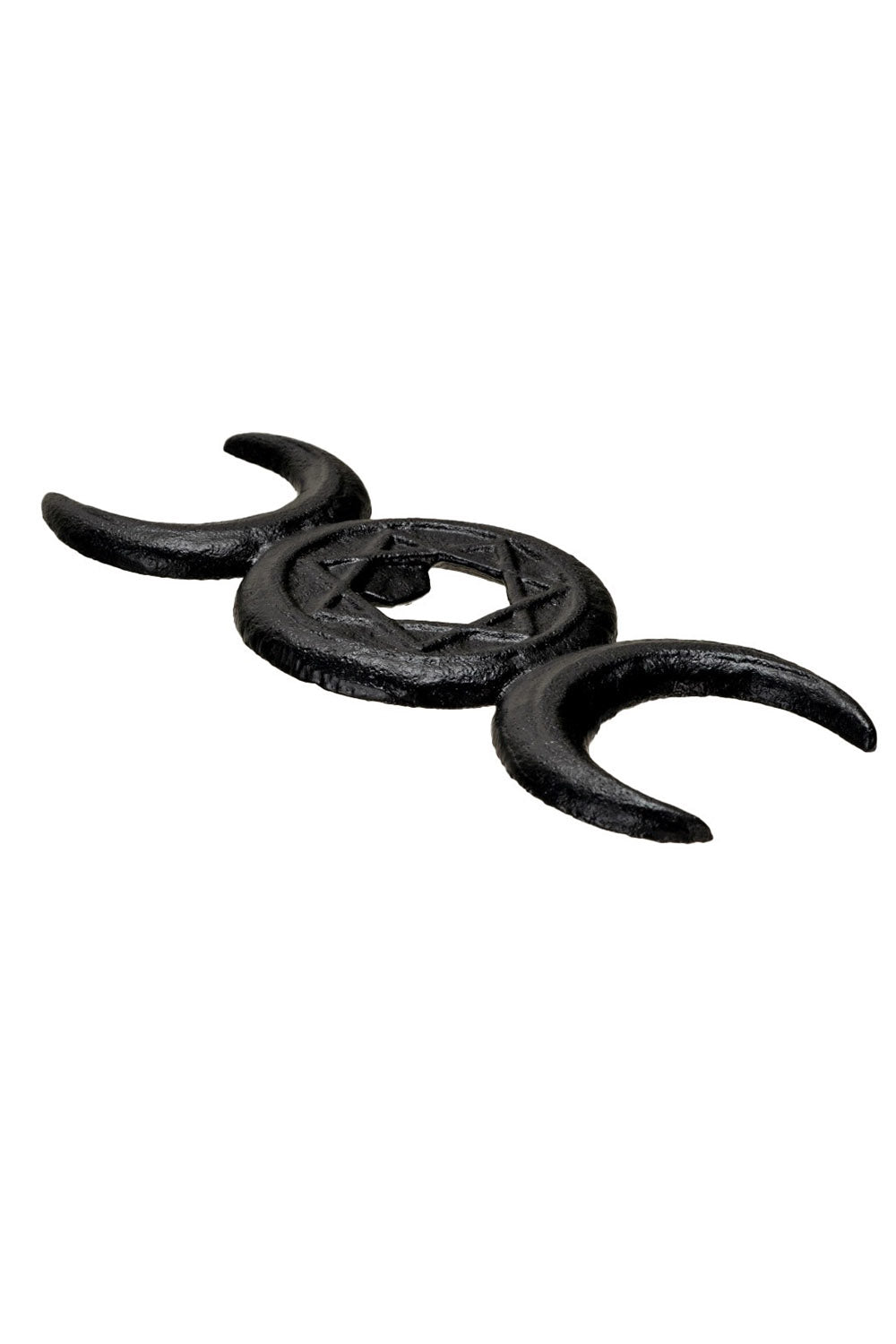 iron triple moon goddess bottle opener by alchemy england 