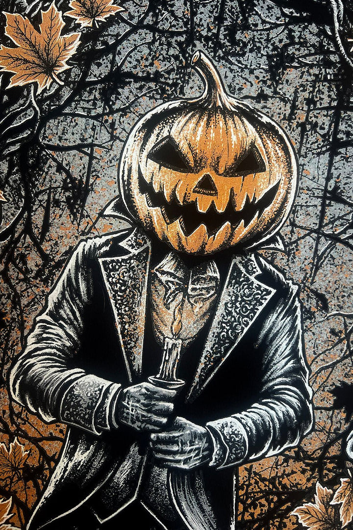 Jack - O - Lantern Gentleman Hoodie - mens outerwear - VampireFreaks - VampireFreaks