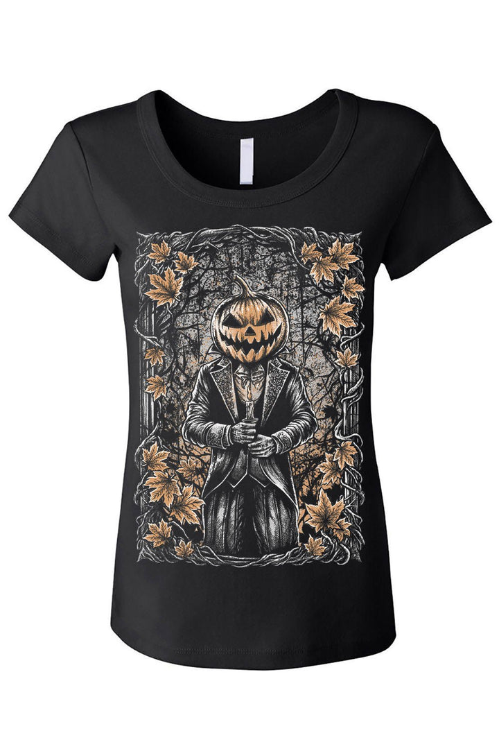 Jack - O - Lantern Gentleman T-shirt - graphic t-shirt - VampireFreaks - VampireFreaks