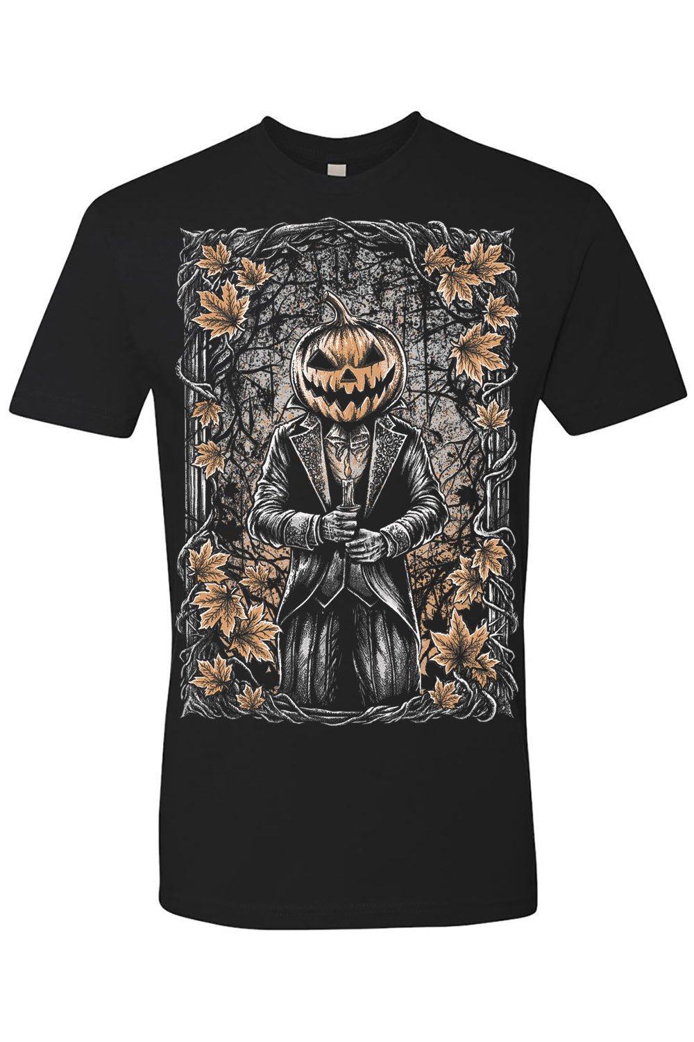 Jack - O - Lantern Gentleman T-shirt - graphic t-shirt - VampireFreaks - VampireFreaks