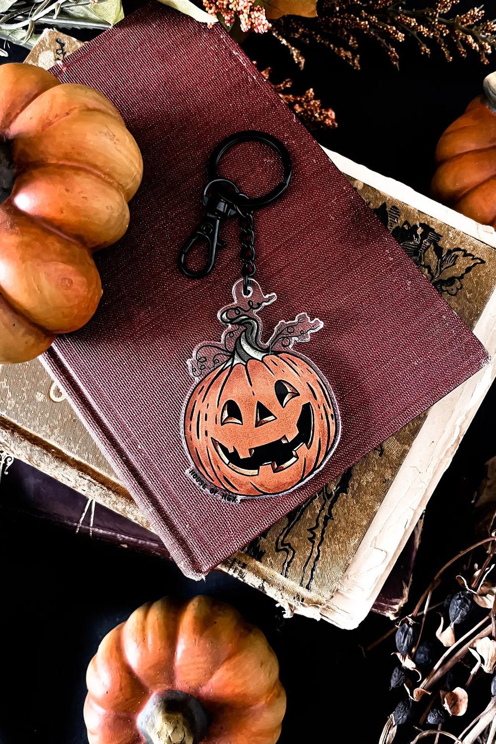 Jack-O-Lantern Keychain