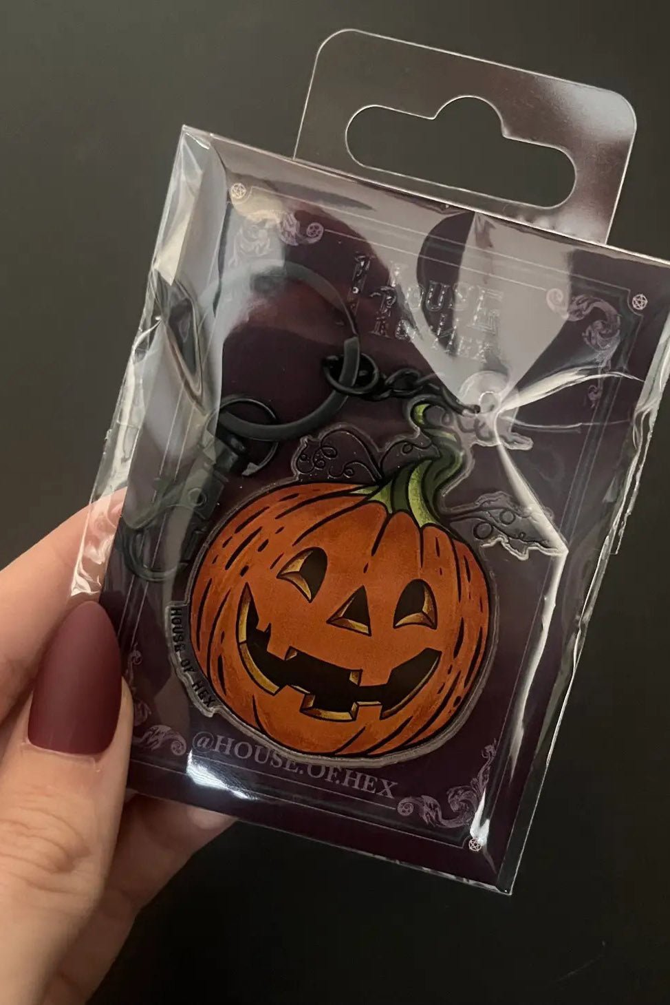 Jack - O - Lantern Keychain - jewelry - VampireFreaks - House of Hex