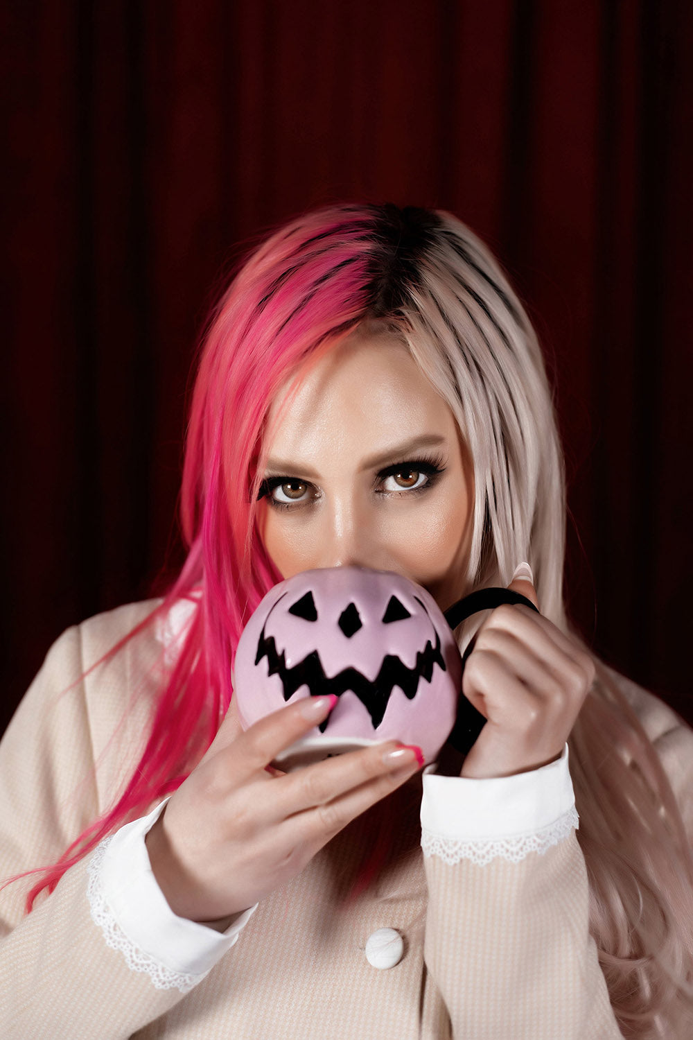 kawaii kawaii halloween coffee mug