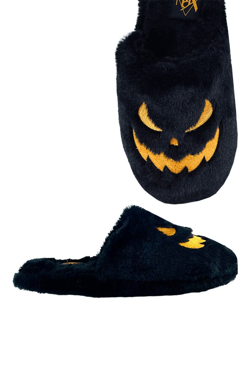 Jack - O - Lantern Slippers - womens sleepwear - VampireFreaks - YRU