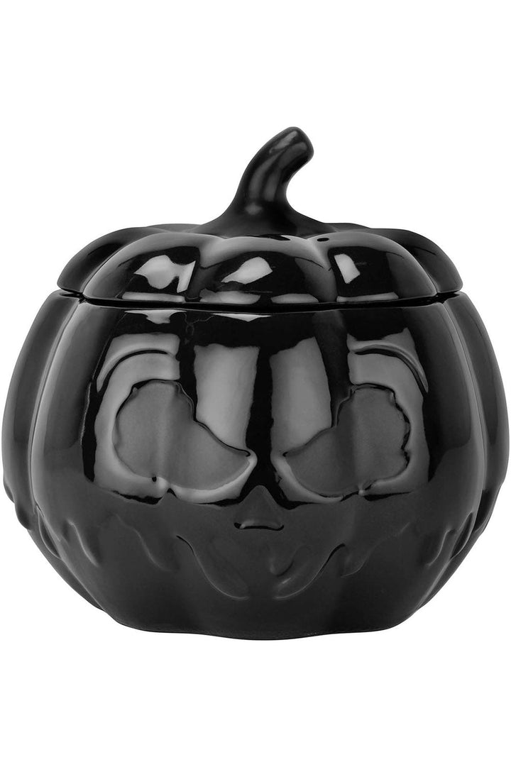 Jack O'Lantern Bowl With Lid - housewares - VampireFreaks - Killstar