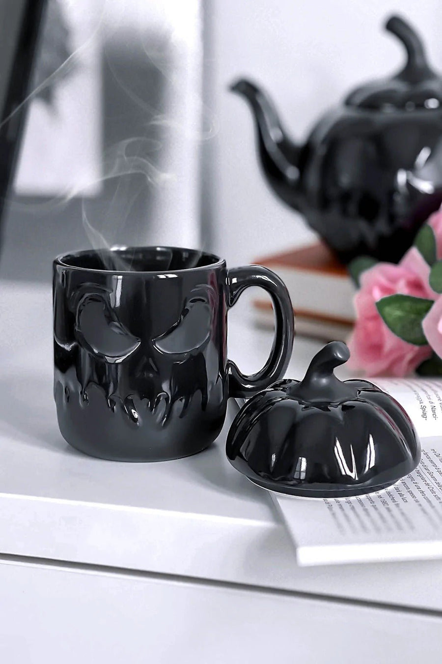 Jack O'Lantern Mug [WITH LID]