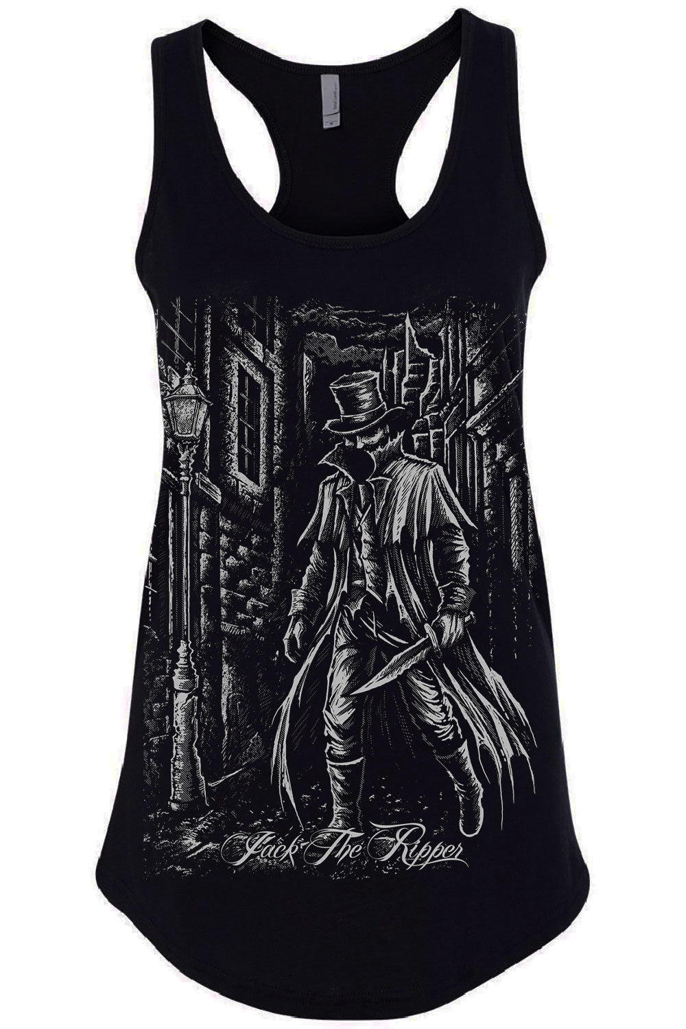 victorian goth jack the ripper tank top